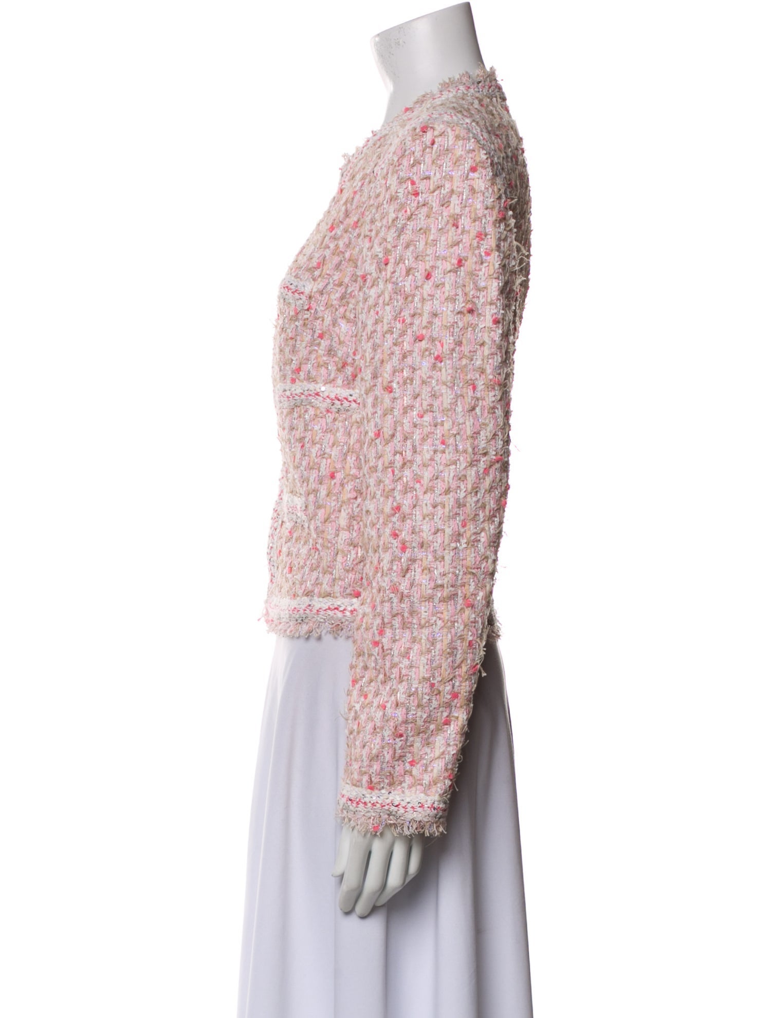 Giambattista Valli Tweed Pattern Jacket