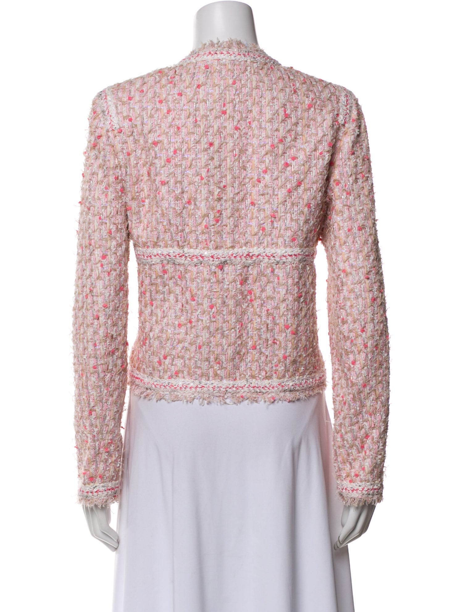 Giambattista Valli Tweed Pattern Jacket