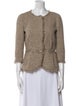 Giambattista Valli Tweed Pattern Evening Jacket