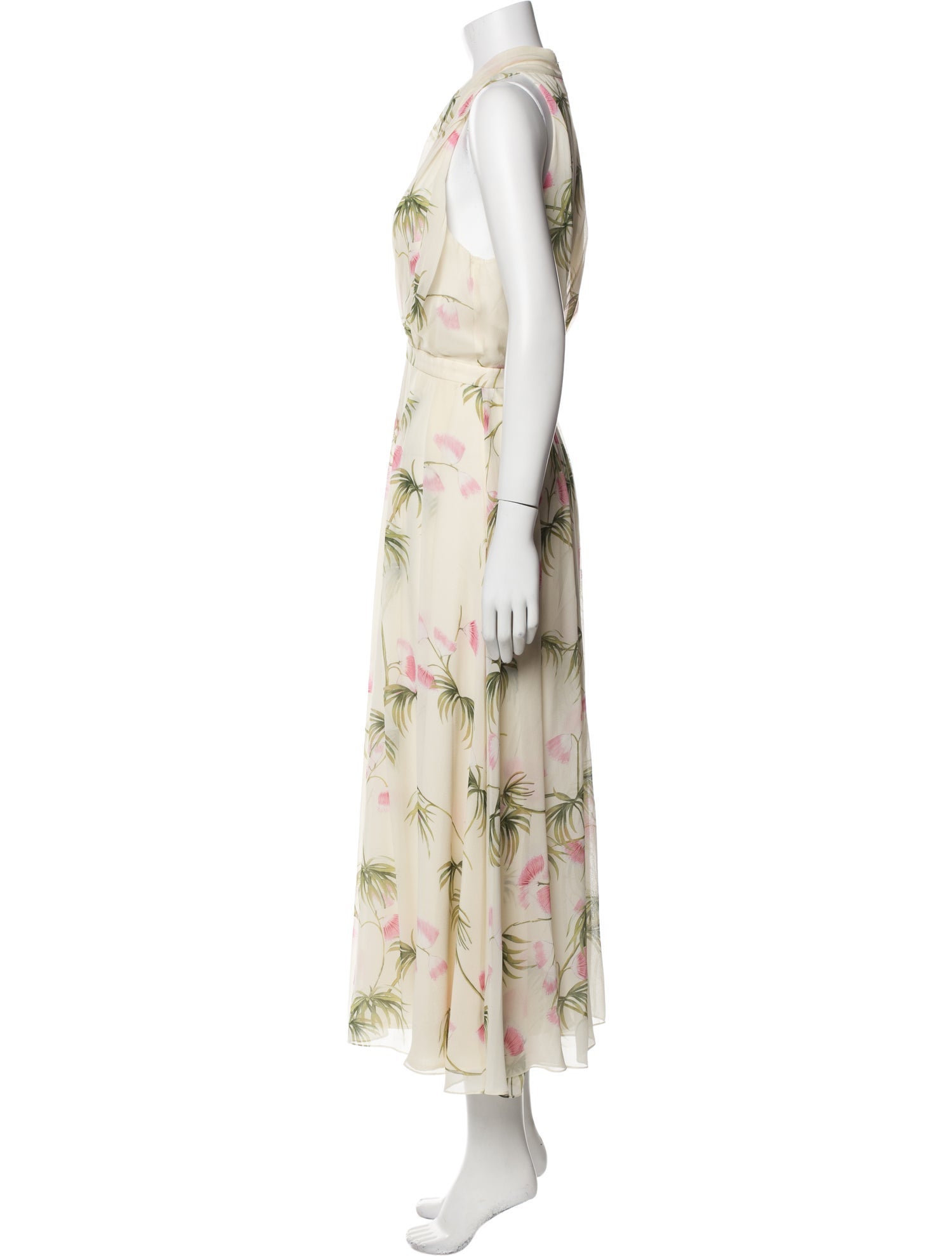 Giambattista Valli Silk Long Dress