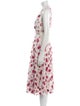 Giambattista Valli Floral Print Midi Length Dress