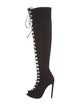 Giambattista Valli Suede Lace-Up Boots