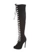 Giambattista Valli Suede Lace-Up Boots