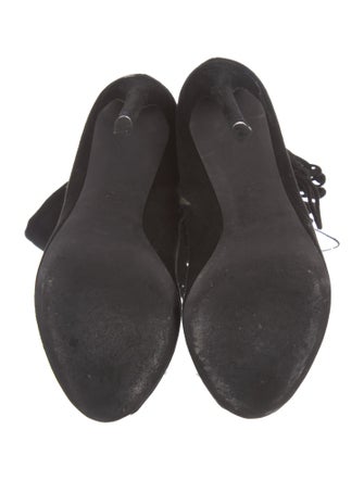 Giambattista Valli Suede Lace-Up Boots