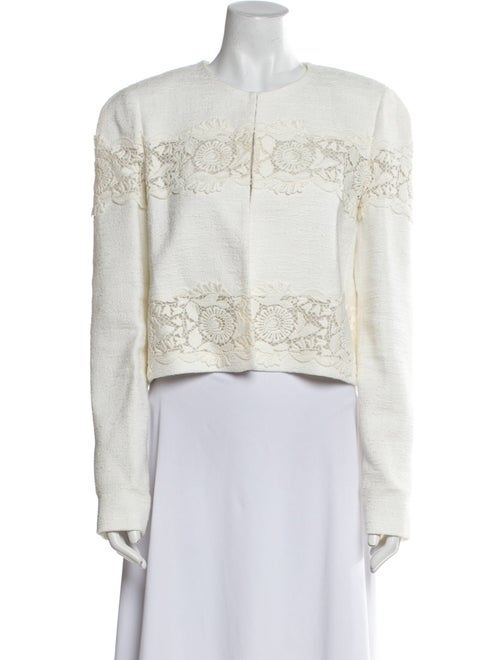 Giambattista Valli Lace Pattern Evening Jacket