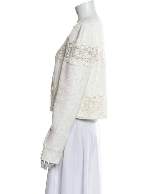 Giambattista Valli Lace Pattern Evening Jacket