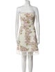 Giambattista Valli Floral Print Mini Dress