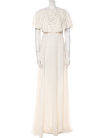 Giambattista Valli Silk Long Dress