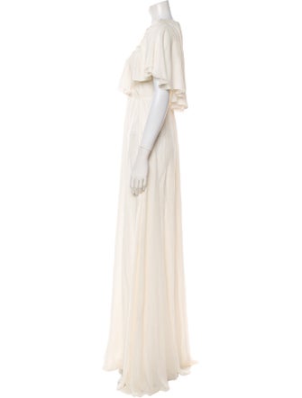 Giambattista Valli Silk Long Dress