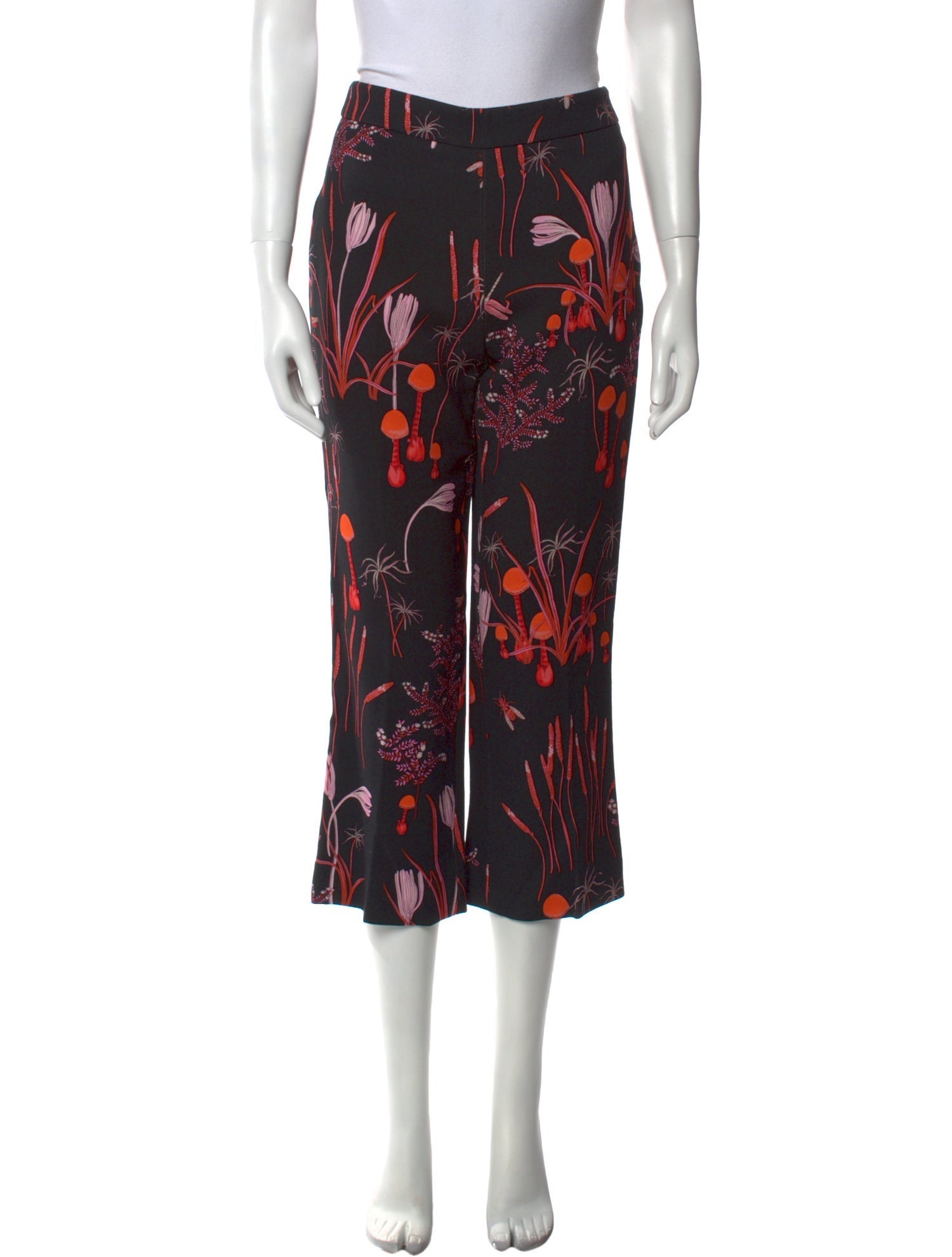 Giambattista Valli Printed Straight Leg Pants