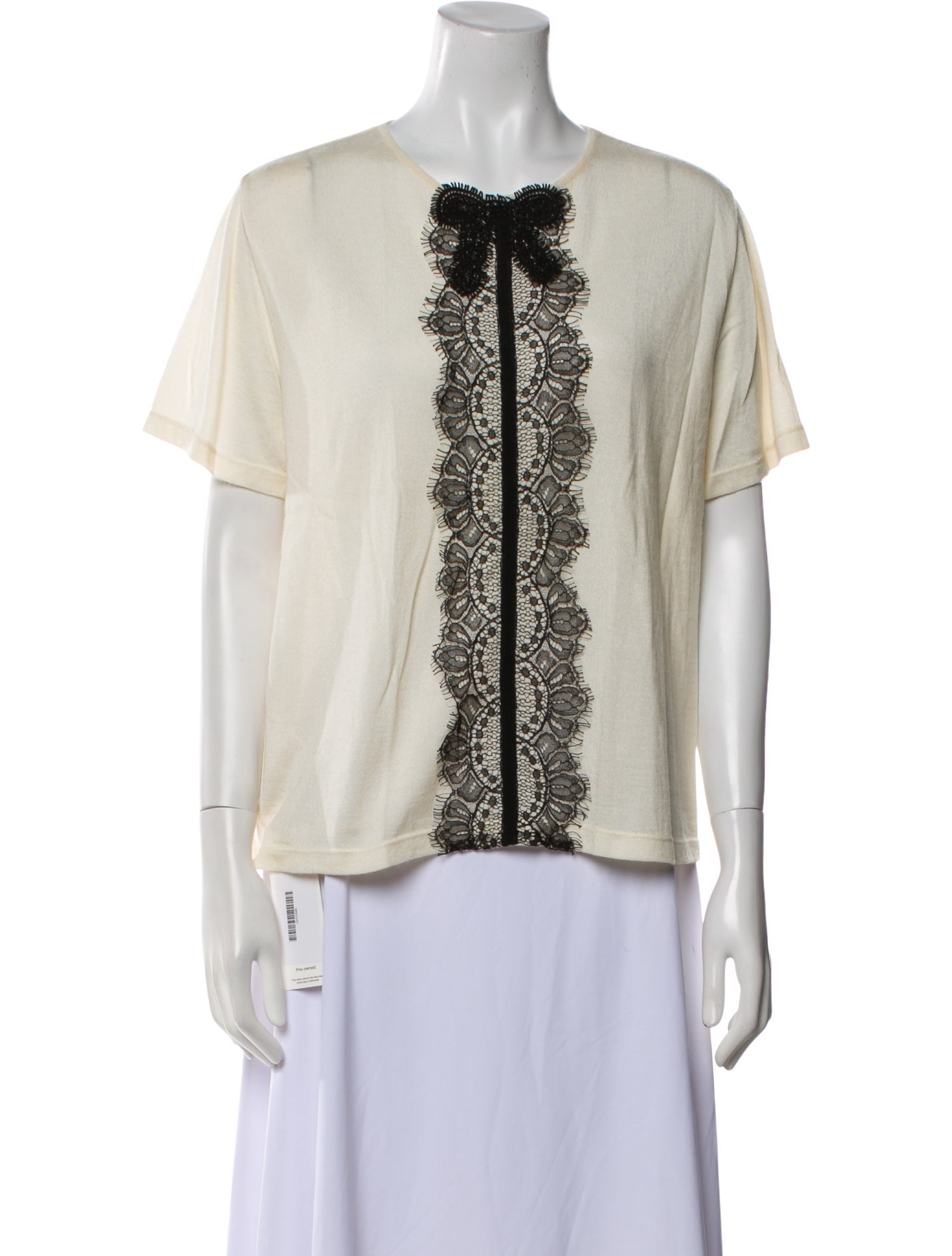 Giambattista Valli Cashmere Scoop Neck Sweater