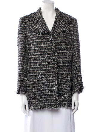 Giambattista Valli Tweed Pattern Blazer