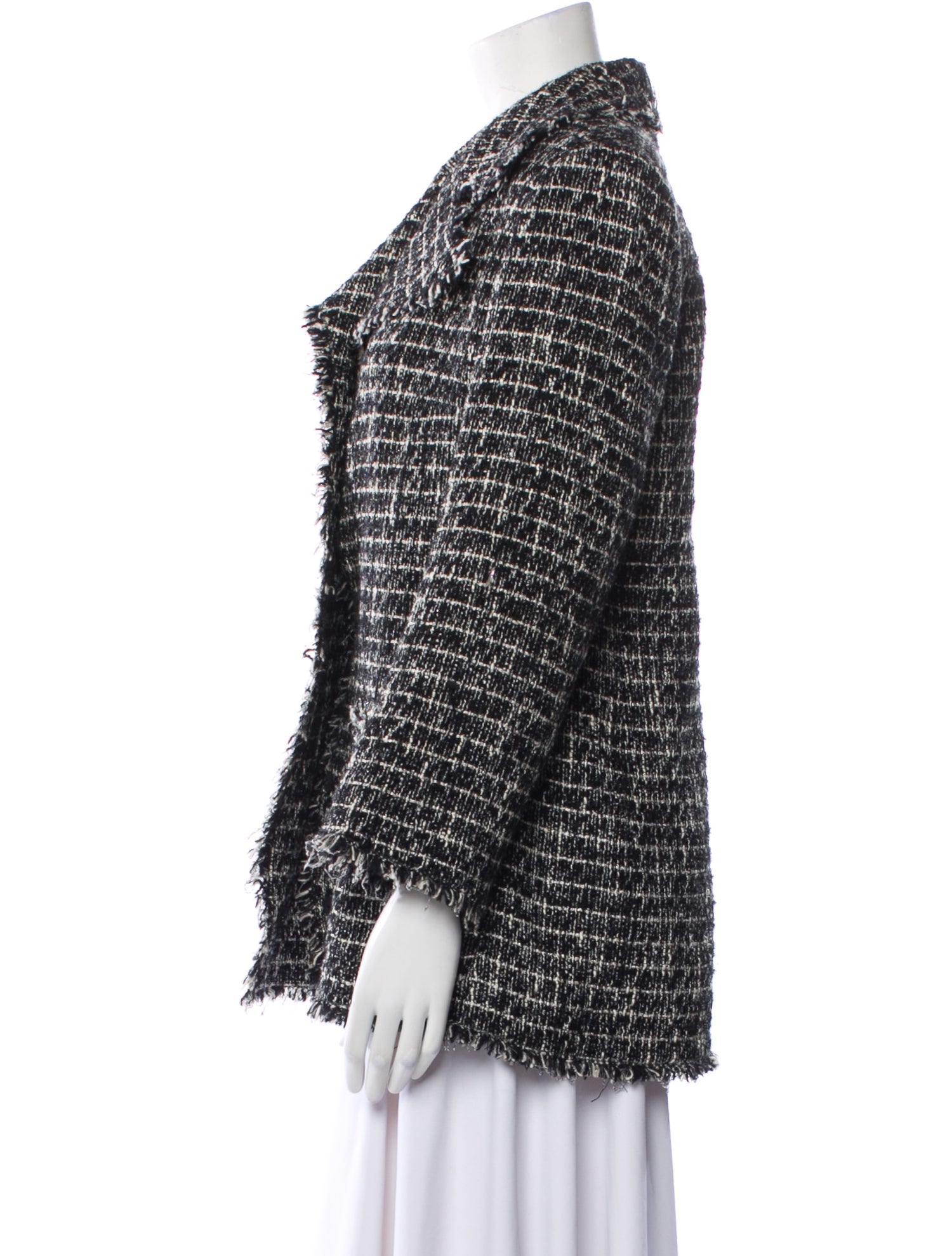 Giambattista Valli Tweed Pattern Blazer