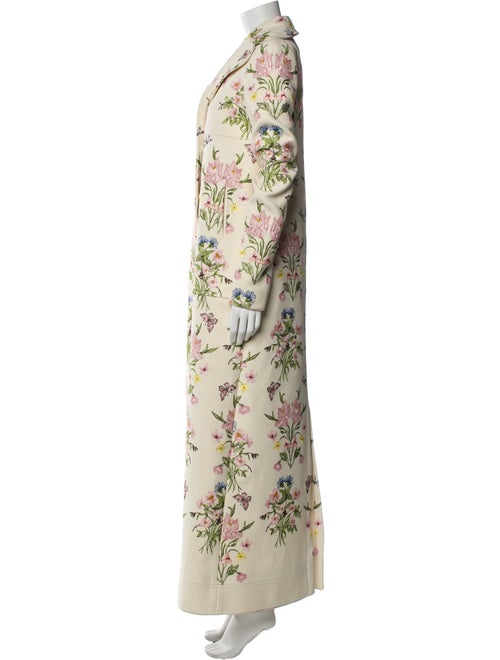 Giambattista Valli Floral Print Coat