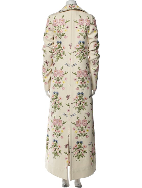 Giambattista Valli Floral Print Coat