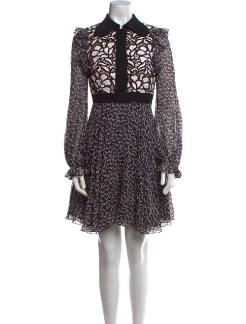 Giambattista Valli Silk Mini Dress