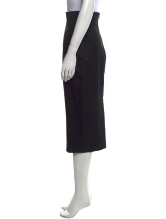 Giambattista Valli Virgin Wool Midi Length Skirt