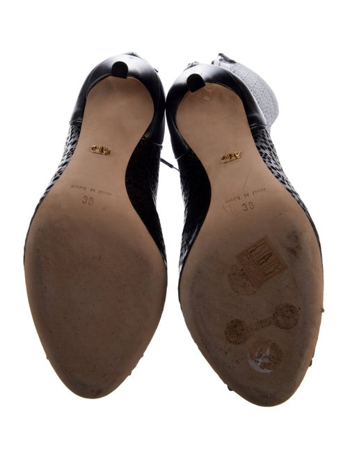 Giambattista Valli Leather Lace-Up Boots