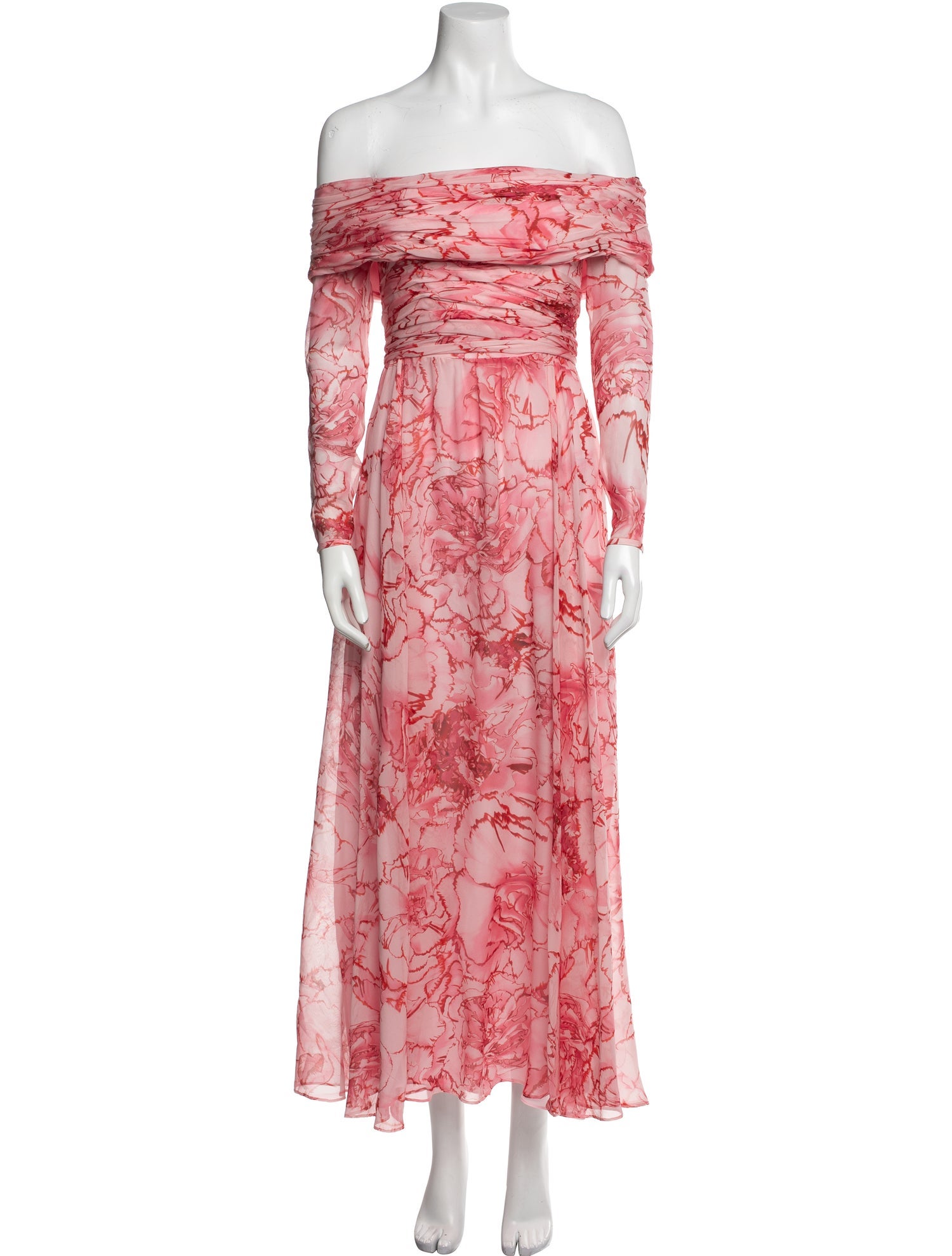 Giambattista Valli Silk Long Dress