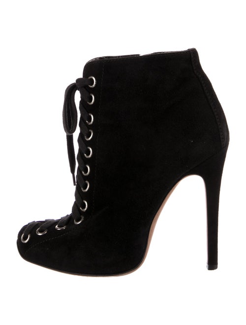 Giambattista Valli Suede Lace-Up Boots