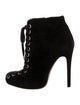 Giambattista Valli Suede Lace-Up Boots