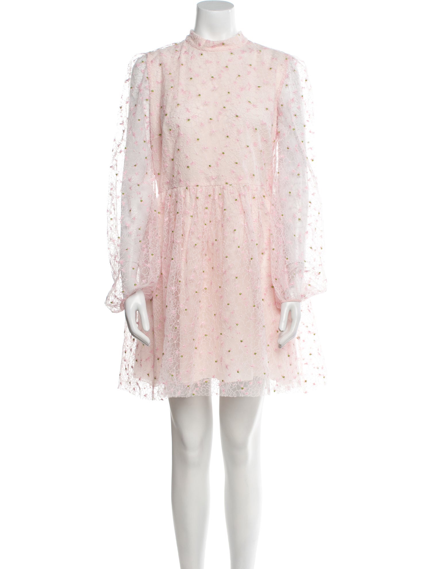 Giambattista Valli Lace Pattern Mini Dress w/ Tags