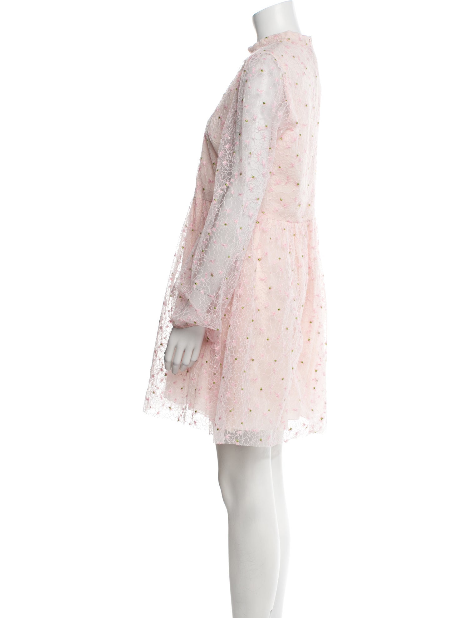 Giambattista Valli Lace Pattern Mini Dress w/ Tags