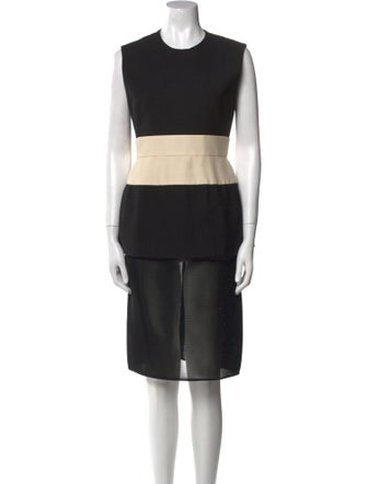 Giambattista Valli Virgin Wool Knee-Length Dress