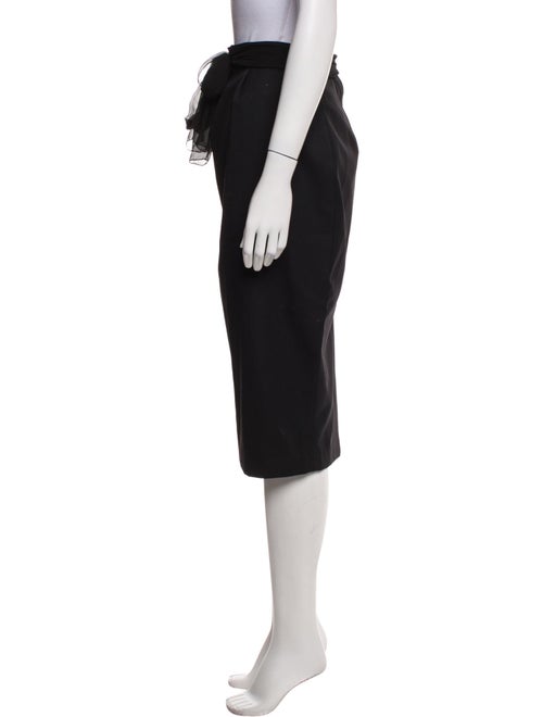 Giambattista Valli Virgin Wool Knee-Length Skirt