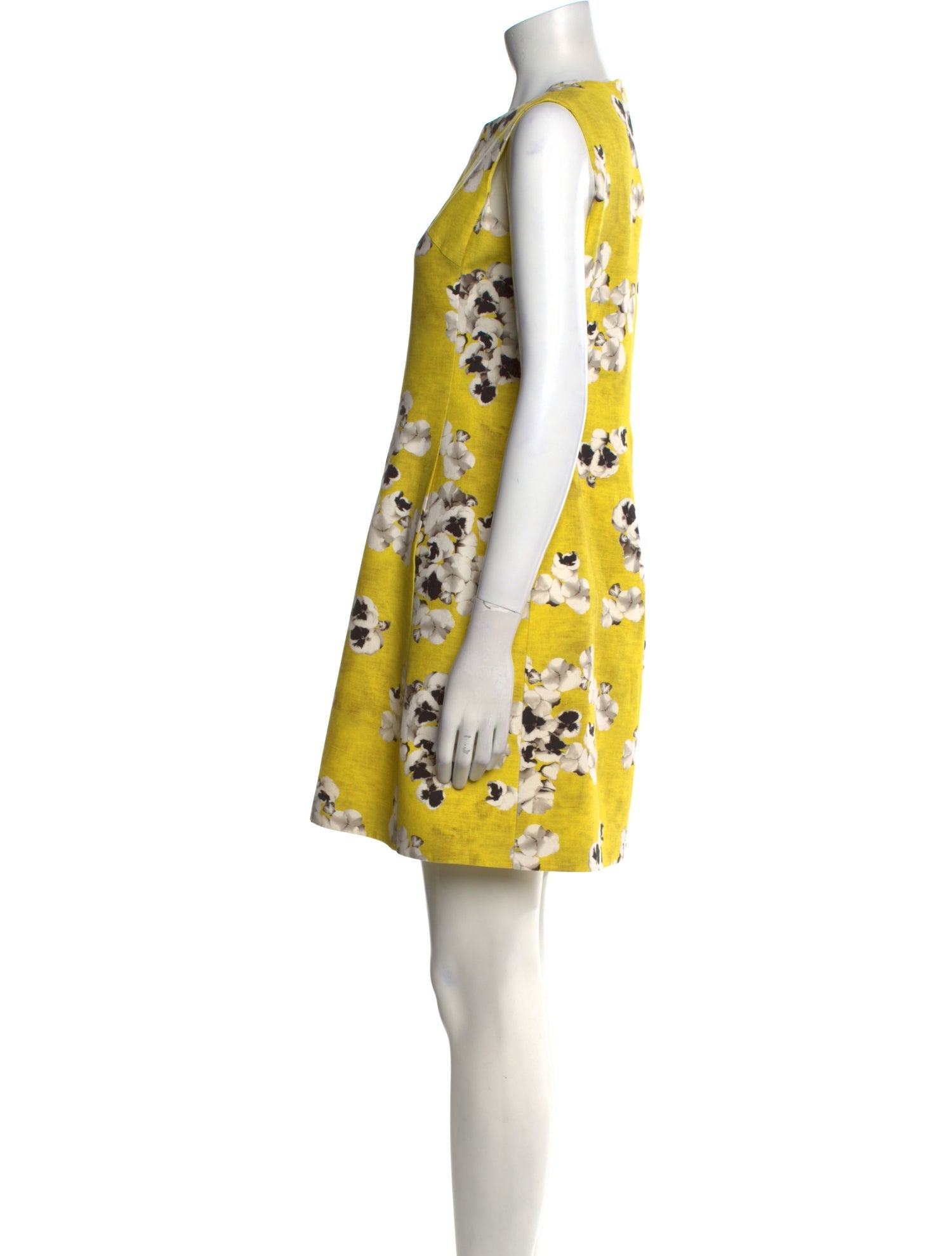 Giambattista Valli Floral Print Mini Dress