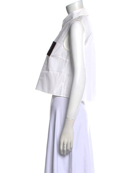 Giambattista Valli Sleeveless Crop Top