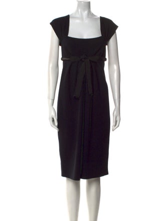 Giambattista Valli Virgin Wool Knee-Length Dress