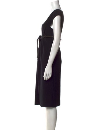 Giambattista Valli Virgin Wool Knee-Length Dress