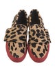 Giambattista Valli Ponyhair Animal Print Loafers