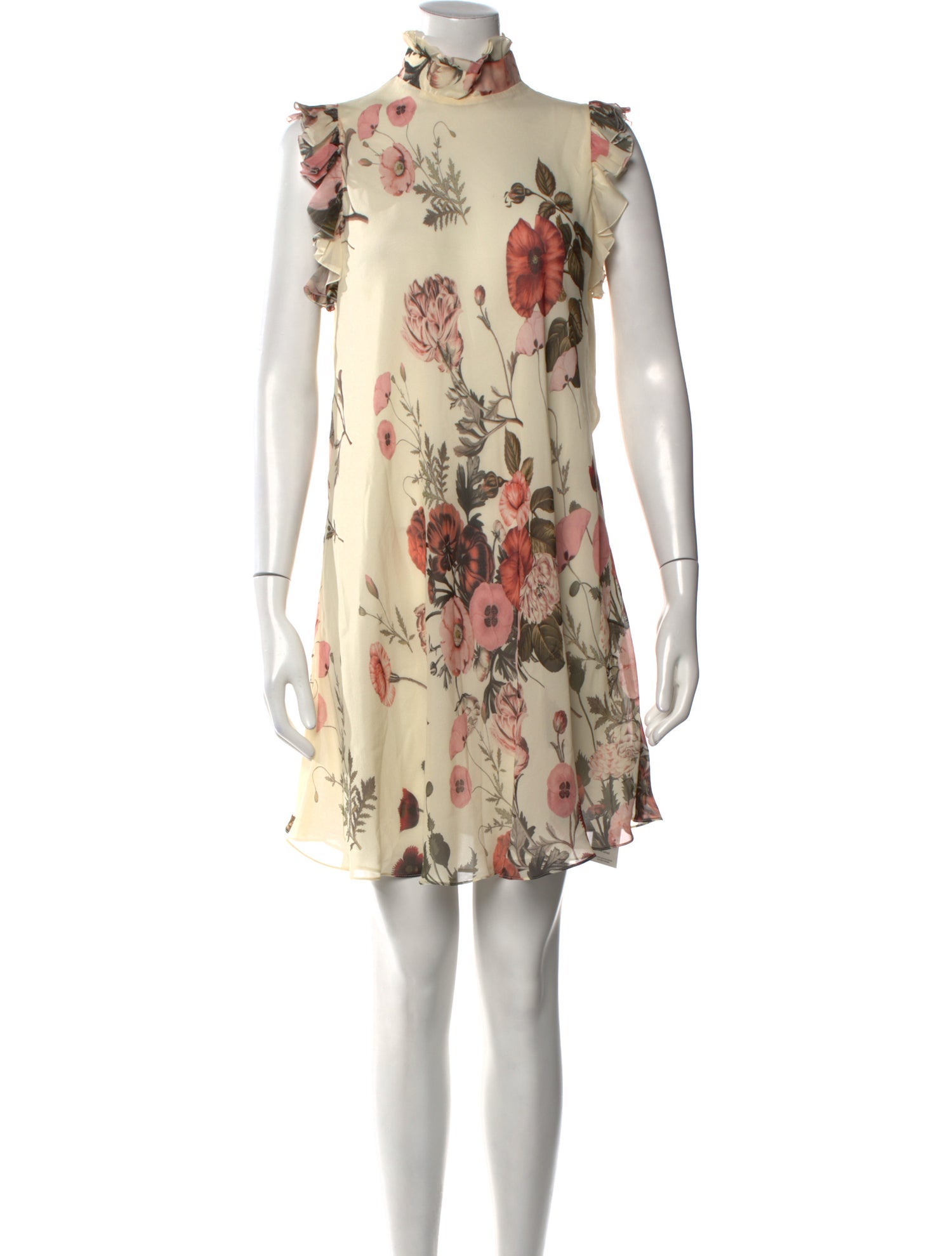 Giambattista Valli Silk Mini Dress