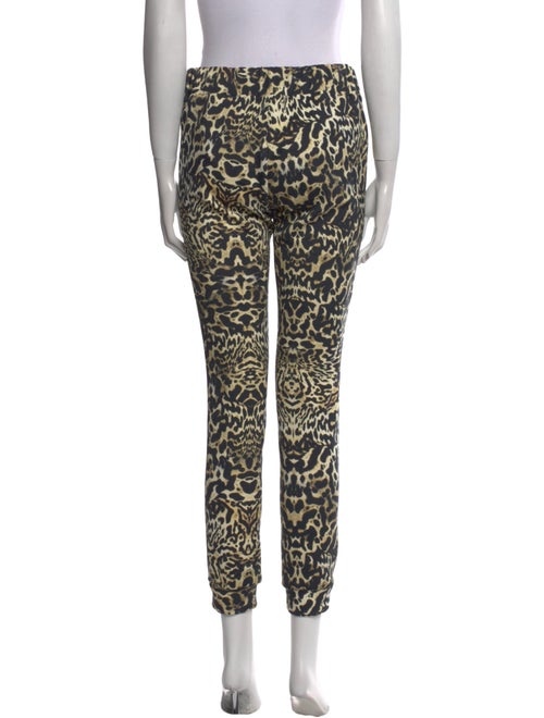 Giambattista Valli Animal Print Skinny Leg Pants