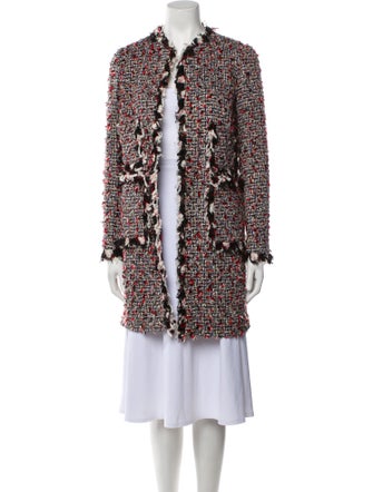 Giambattista Valli Tweed Pattern Coat