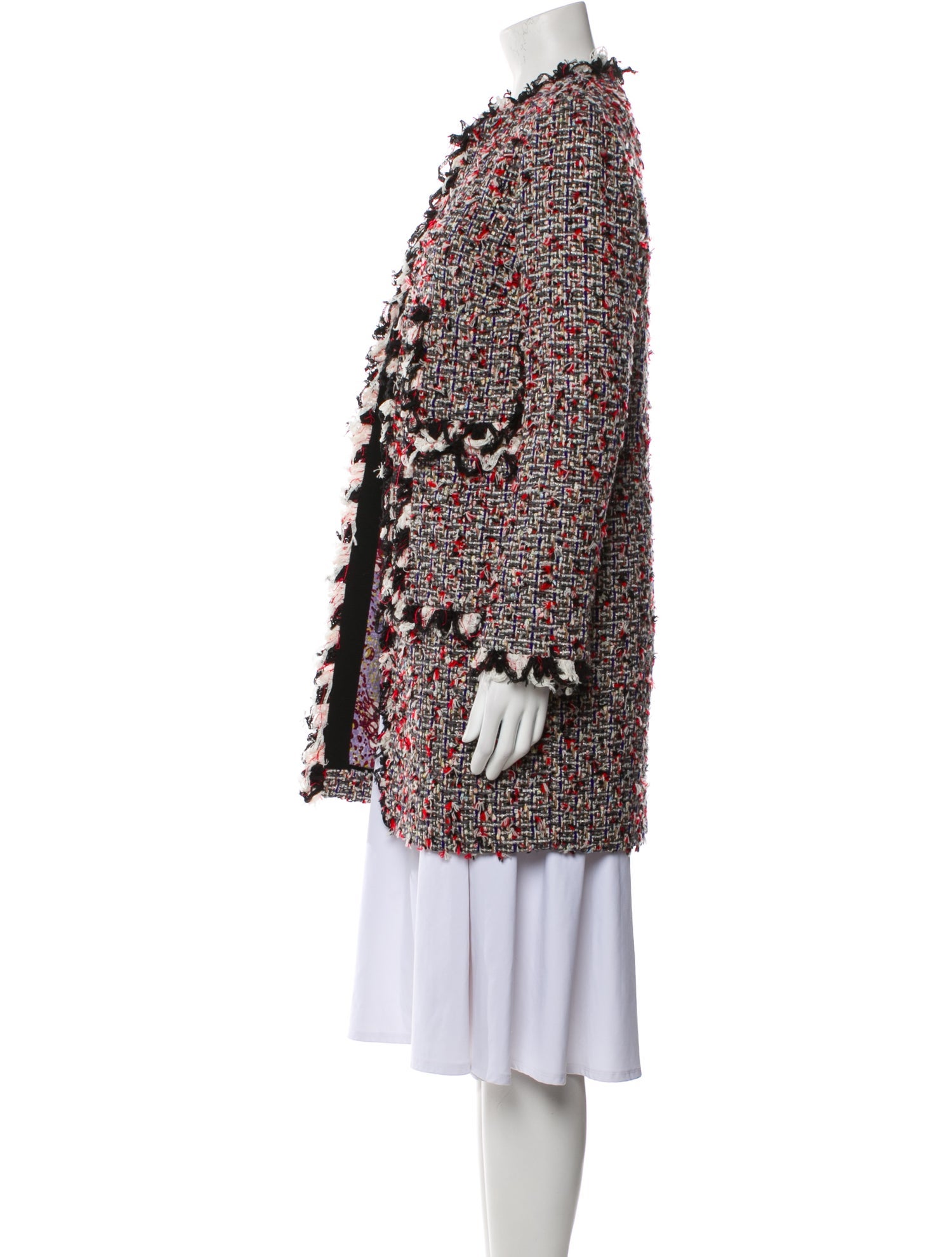 Giambattista Valli Tweed Pattern Coat
