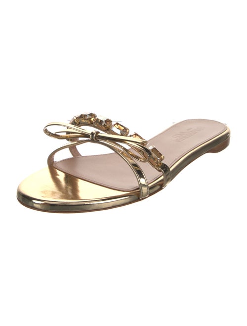 Giambattista Valli Leather Slides