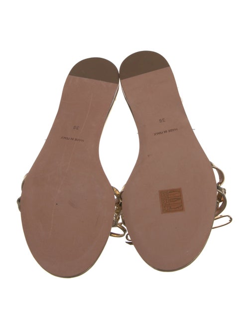 Giambattista Valli Leather Slides