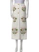 Giambattista Valli Floral Print Midi Length Skirt