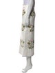 Giambattista Valli Floral Print Midi Length Skirt