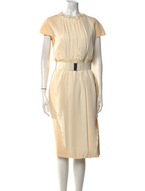 Giambattista Valli Silk Midi Length Dress