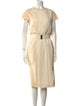 Giambattista Valli Silk Midi Length Dress