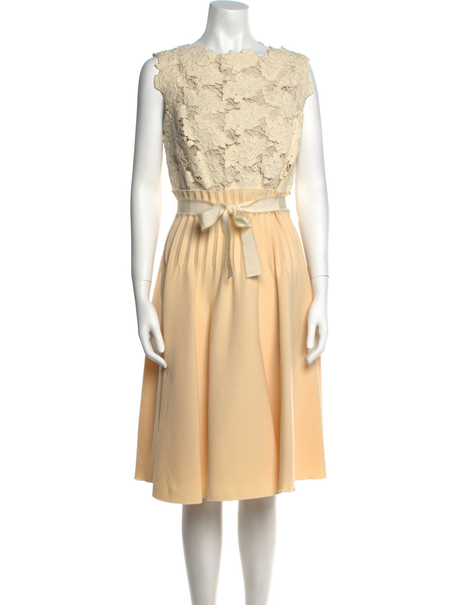 Giambattista Valli Virgin Wool Knee-Length Dress