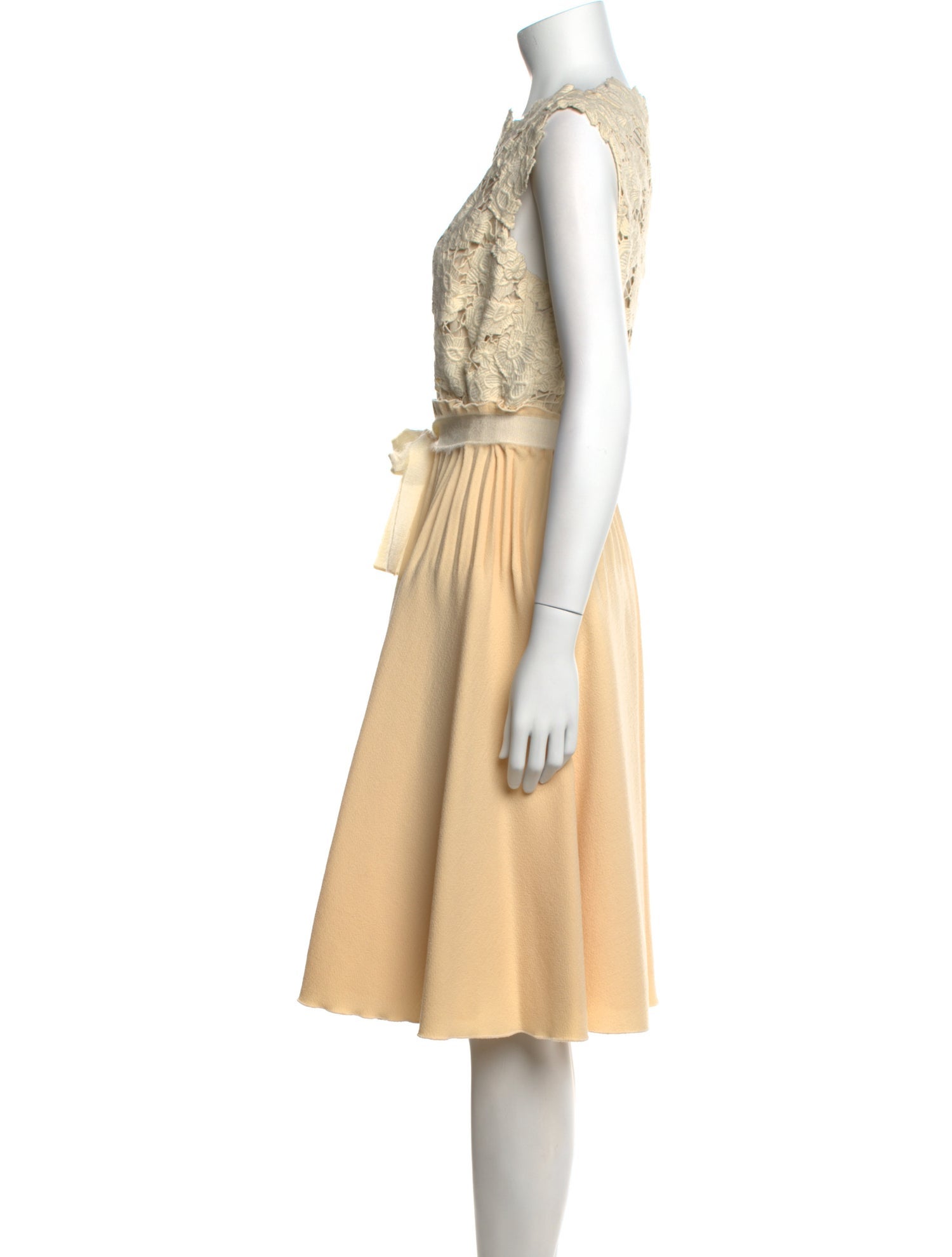 Giambattista Valli Virgin Wool Knee-Length Dress