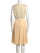 Giambattista Valli Virgin Wool Knee-Length Dress
