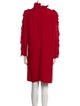 Giambattista Valli Mock Neck Knee-Length Dress