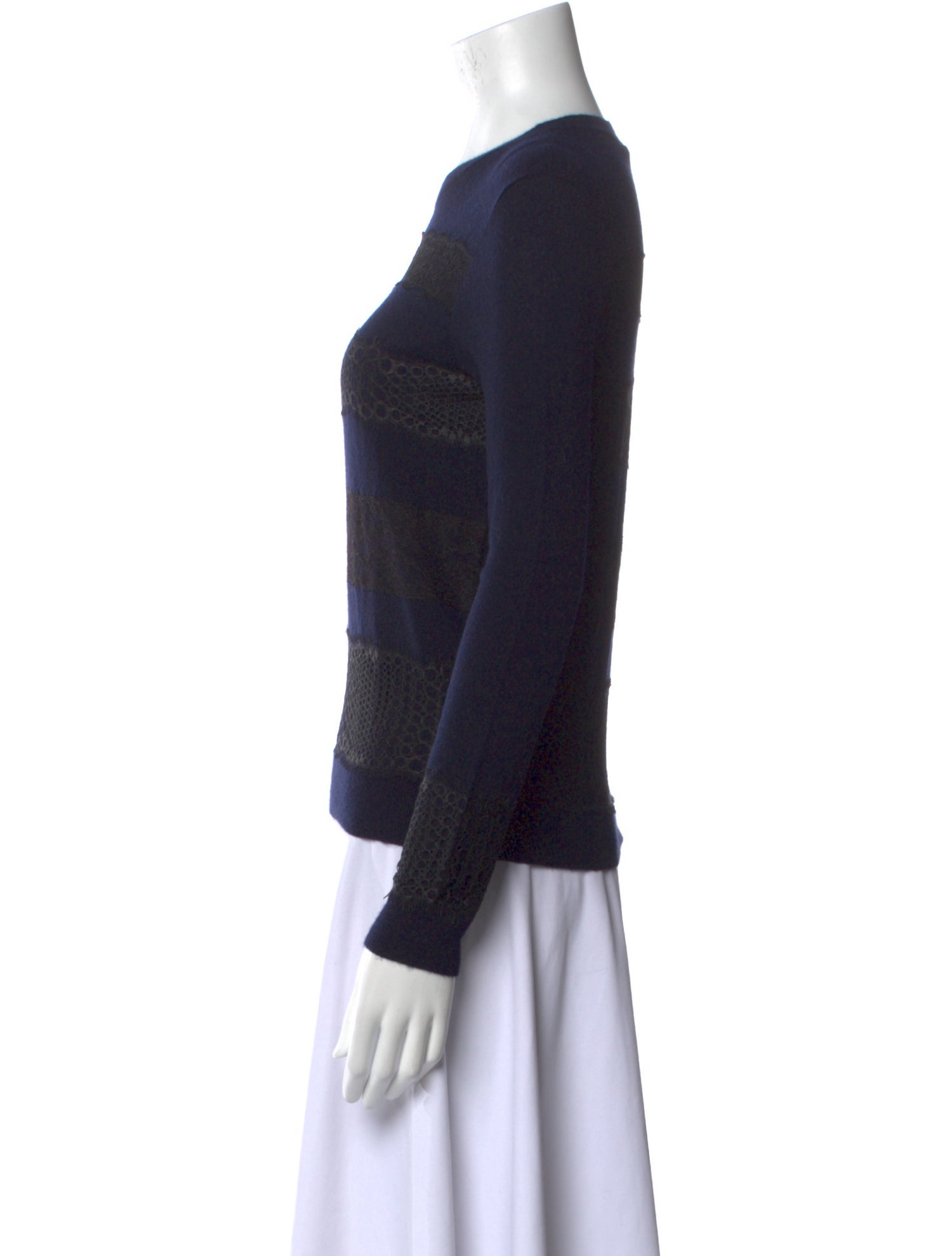 Giambattista Valli Cashmere Striped Sweater w/ Tags