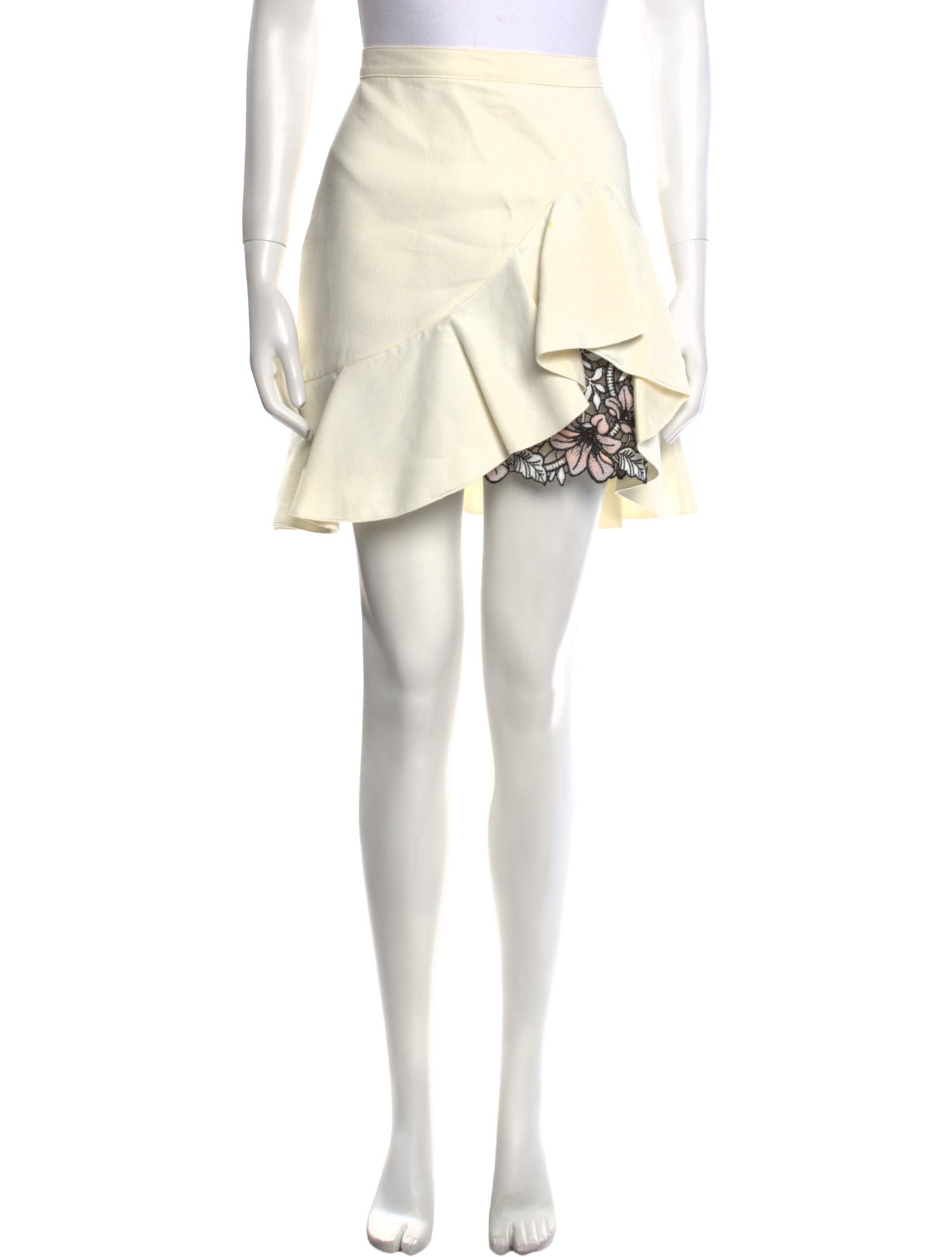 Giambattista Valli Printed Mini Skirt